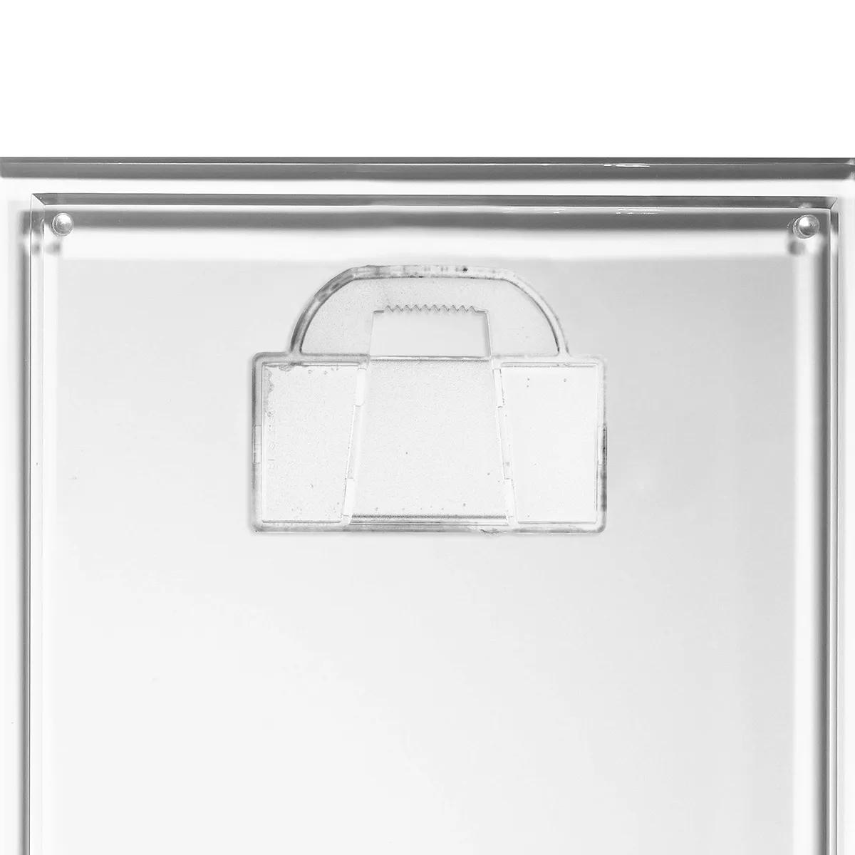 Alumo-Tech II Aluminum Plaque Swirled Clear Panel - 8 x 10 in - product view 11