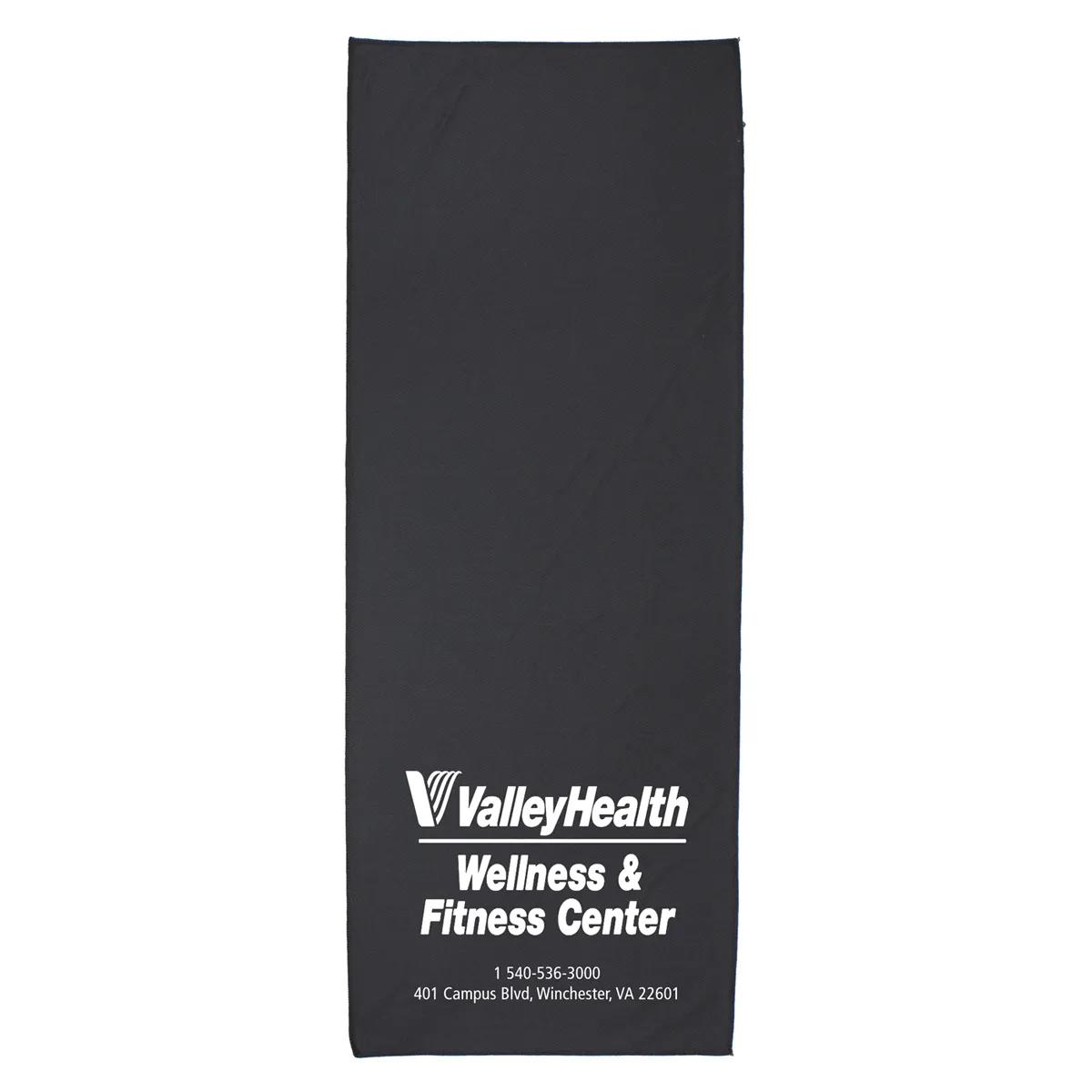 Rainer Recycled RPET Cooling Towel Chemical Free - 12 x 32 in - product view 5