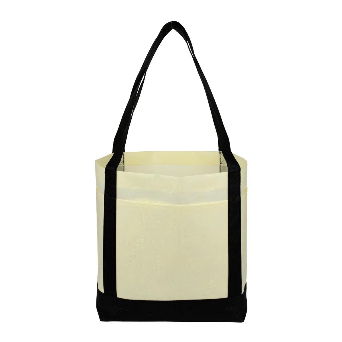 Cruiser Faux Canvas Tote Bag 3-Pocket Value - 18 x 12 in - product view 20