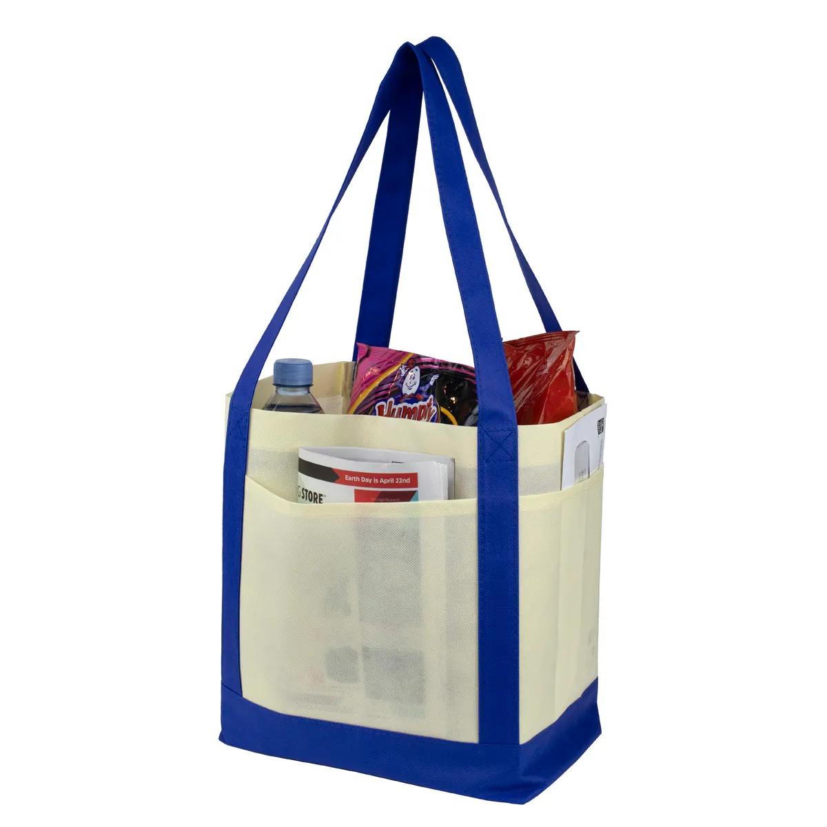 Cruiser Faux Canvas Tote Bag 3-Pocket Value - 18 x 12 in - product view 21