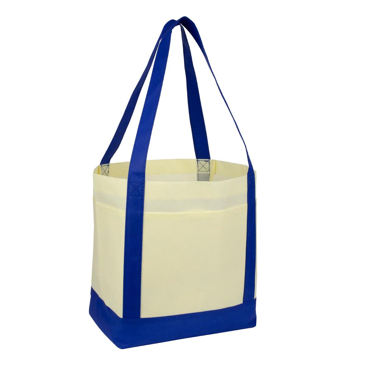 Cruiser Faux Canvas Tote Bag 3-Pocket Value - 18 x 12 in - product view 26