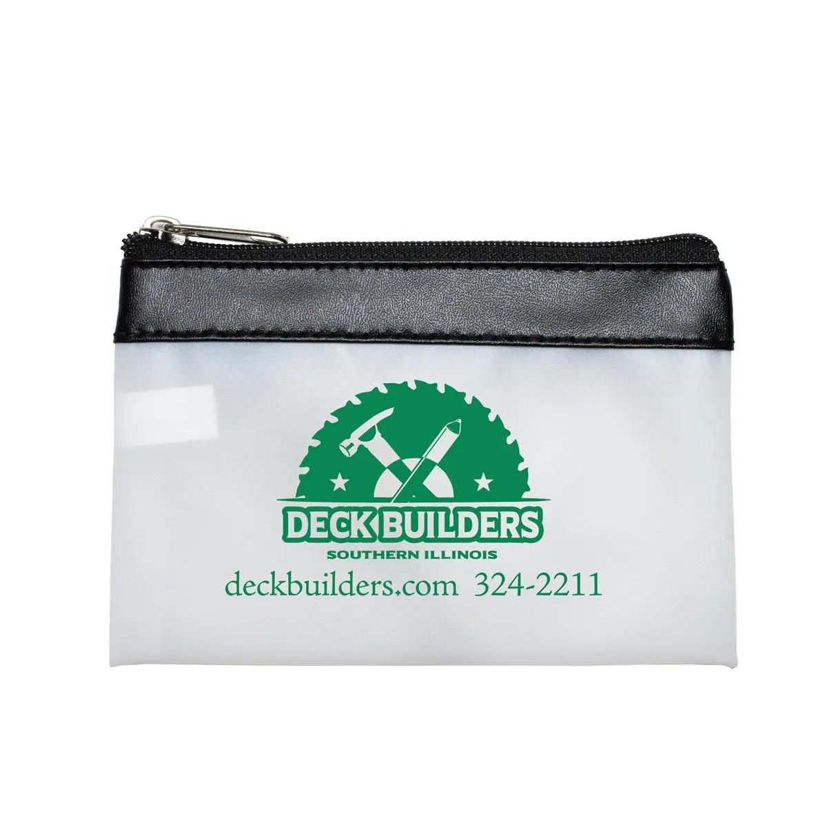 Malta Vinyl Travel Pouch Keyring Charger Storage - 4.5 x 3 in - product view 14