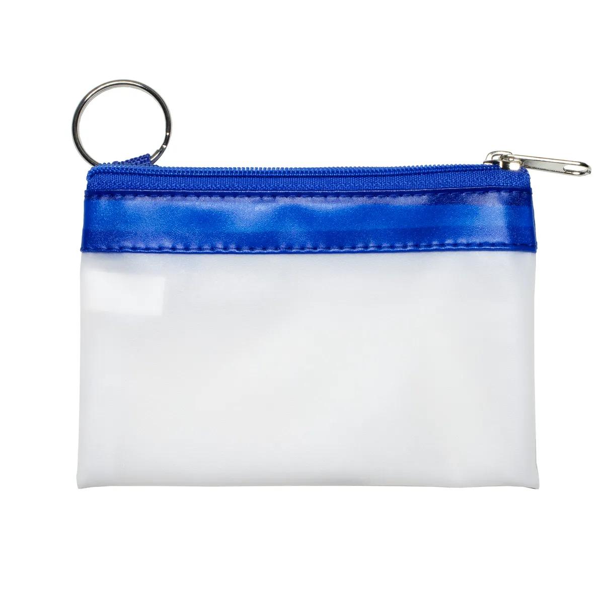 Malta Vinyl Travel Pouch Keyring Charger Storage - 4.5 x 3 in - product view 23