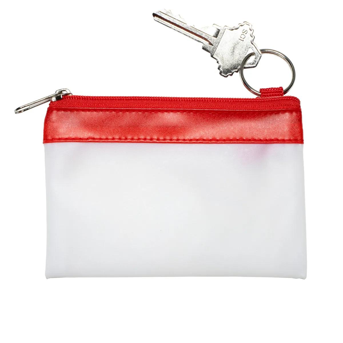 Malta Vinyl Travel Pouch Keyring Charger Storage - 4.5 x 3 in - product view 45