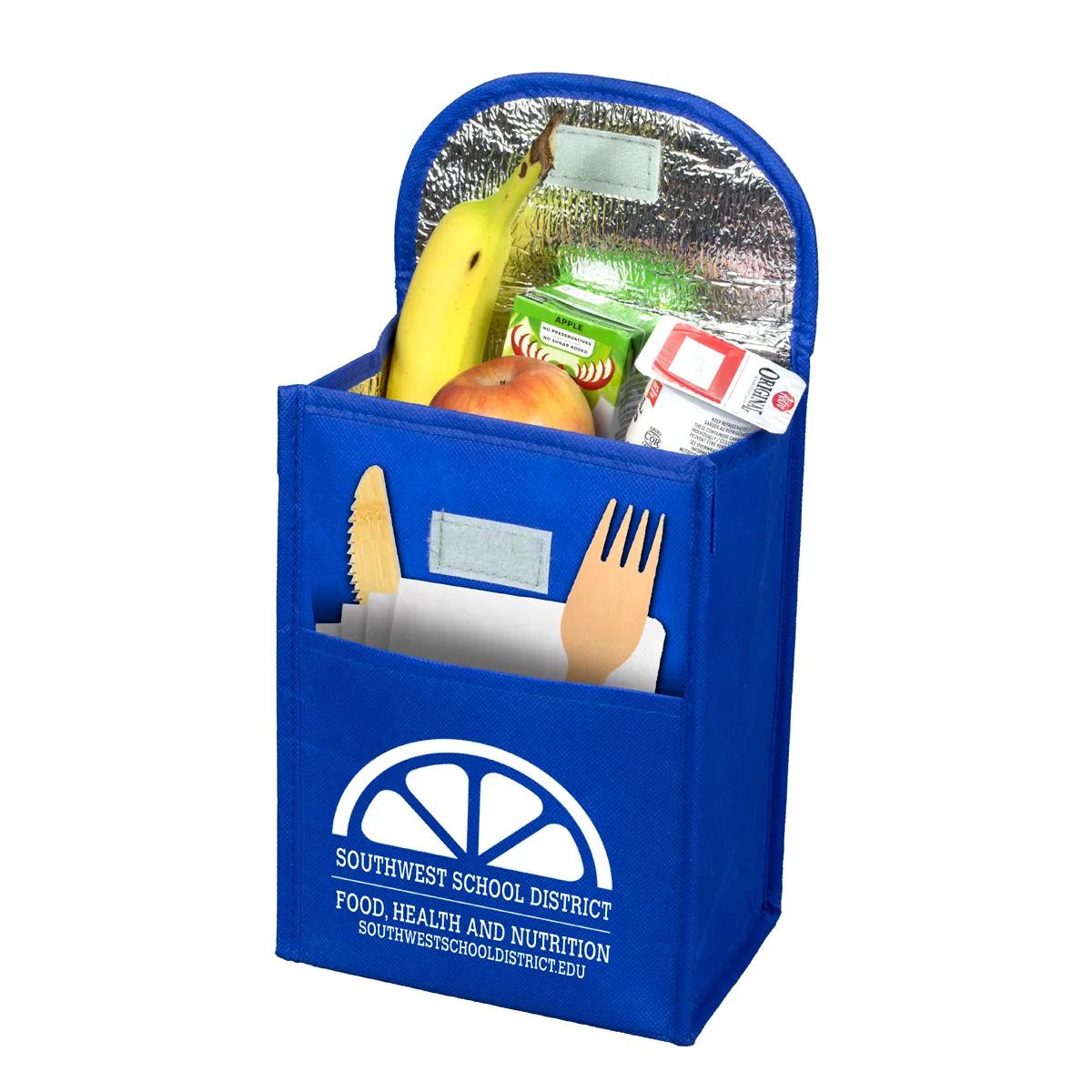 Arctic Chill Tall Insulated Cooler Lunch Tote - 7 x 10 in - product view 7