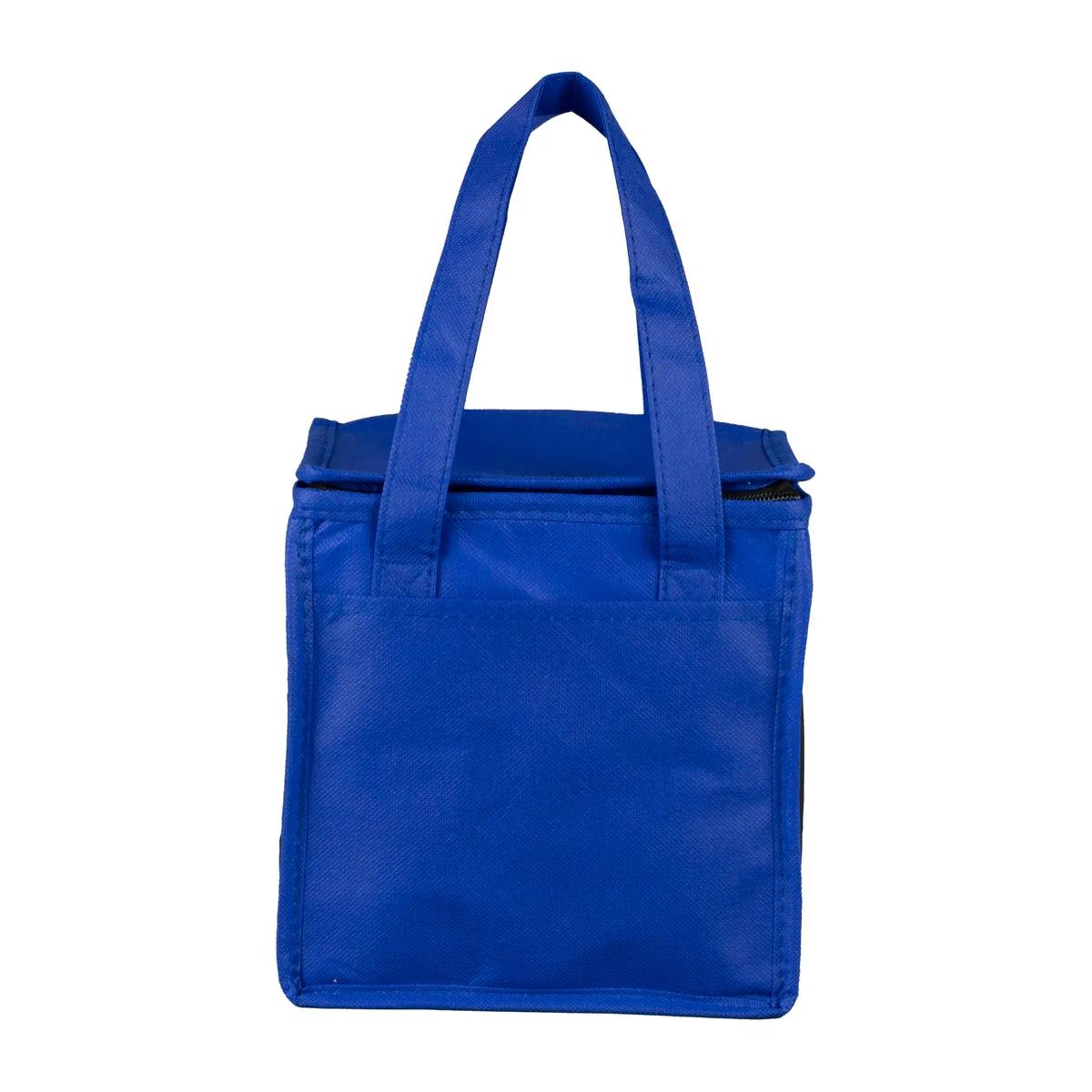 Insulated Lunch Tote Bag Thermo Lined Polypropylene - 8 x 8.5 in - product view 10