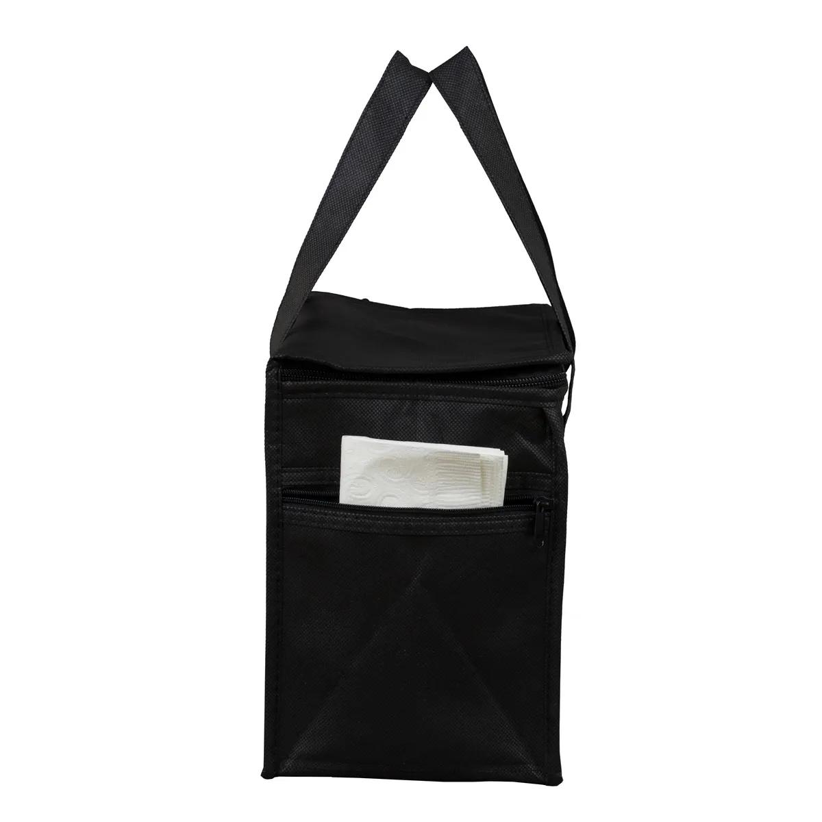 Insulated Lunch Tote Bag Thermo Lined Polypropylene - 8 x 8.5 in - product view 12