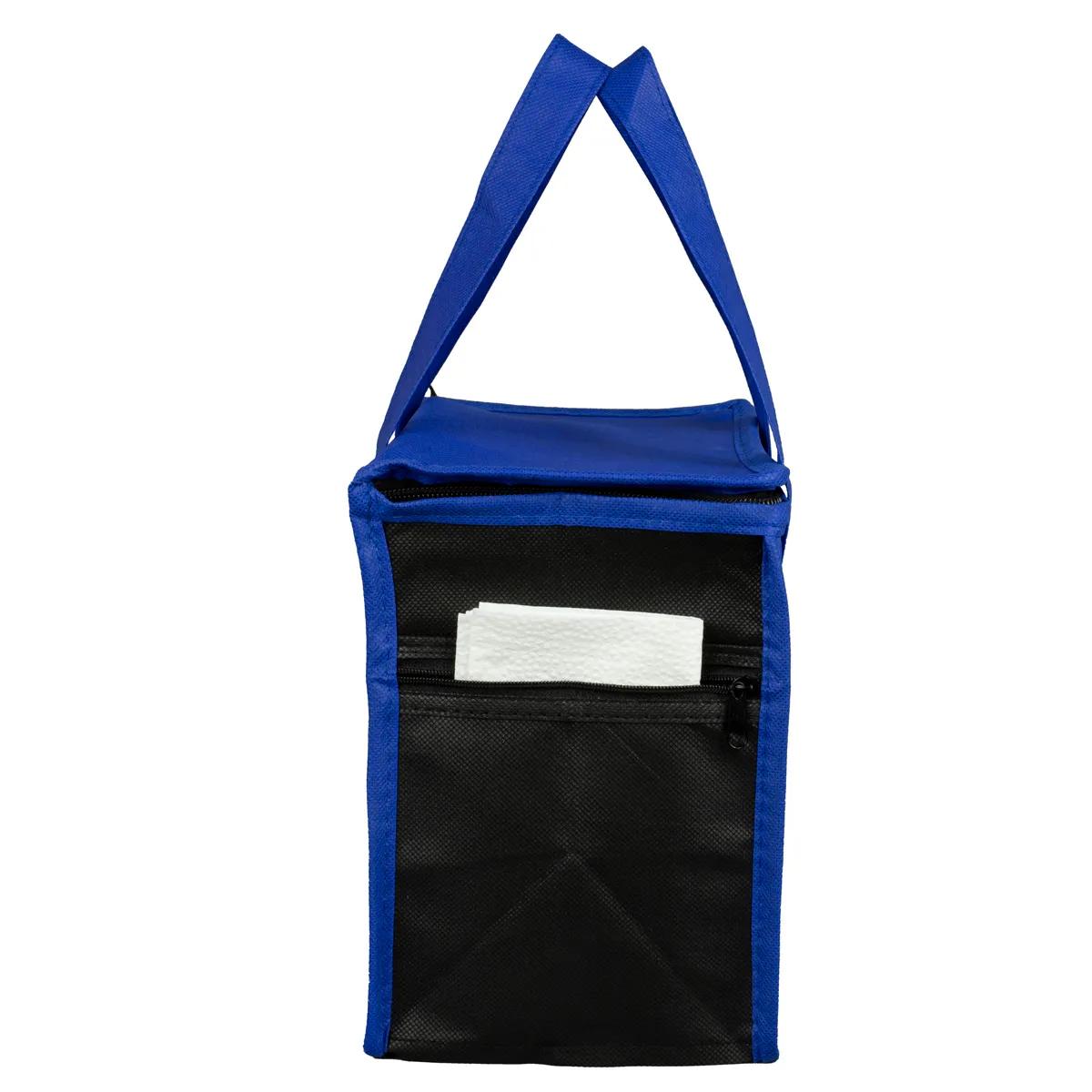 Insulated Lunch Tote Bag Thermo Lined Polypropylene - 8 x 8.5 in - product view 13