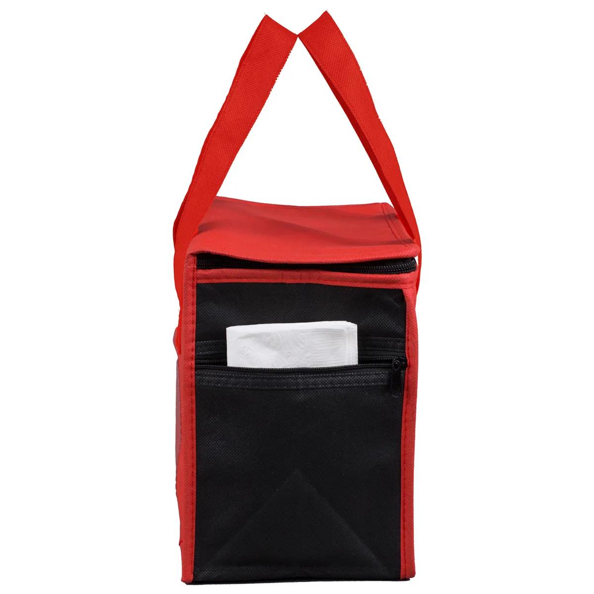 Insulated Lunch Tote Bag Thermo Lined Polypropylene - 8 x 8.5 in - product view 14
