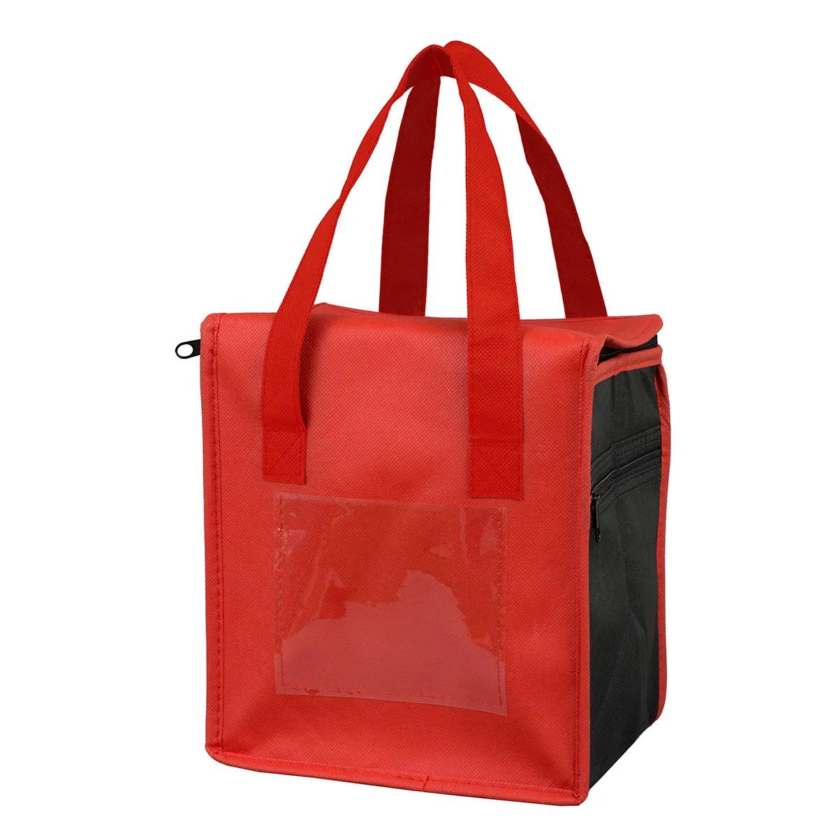 Insulated Lunch Tote Bag Thermo Lined Polypropylene - 8 x 8.5 in - product view 16