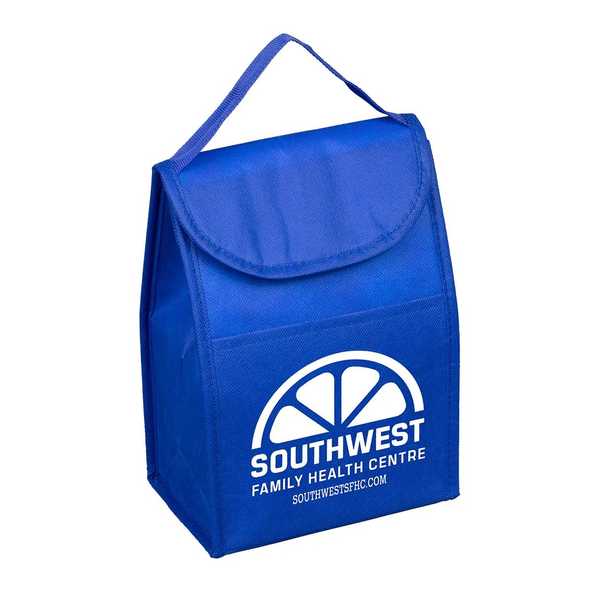 Insulated Lunch Tote Bag Thermo Lined Polypropylene - 8 x 8.5 in - product view 23