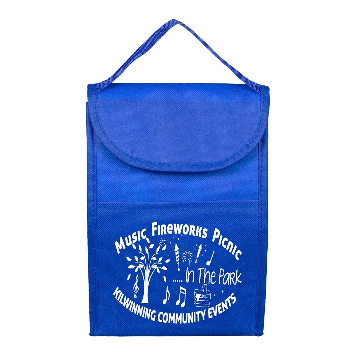Insulated Lunch Tote Bag Thermo Lined Polypropylene - 8 x 8.5 in - product view 24
