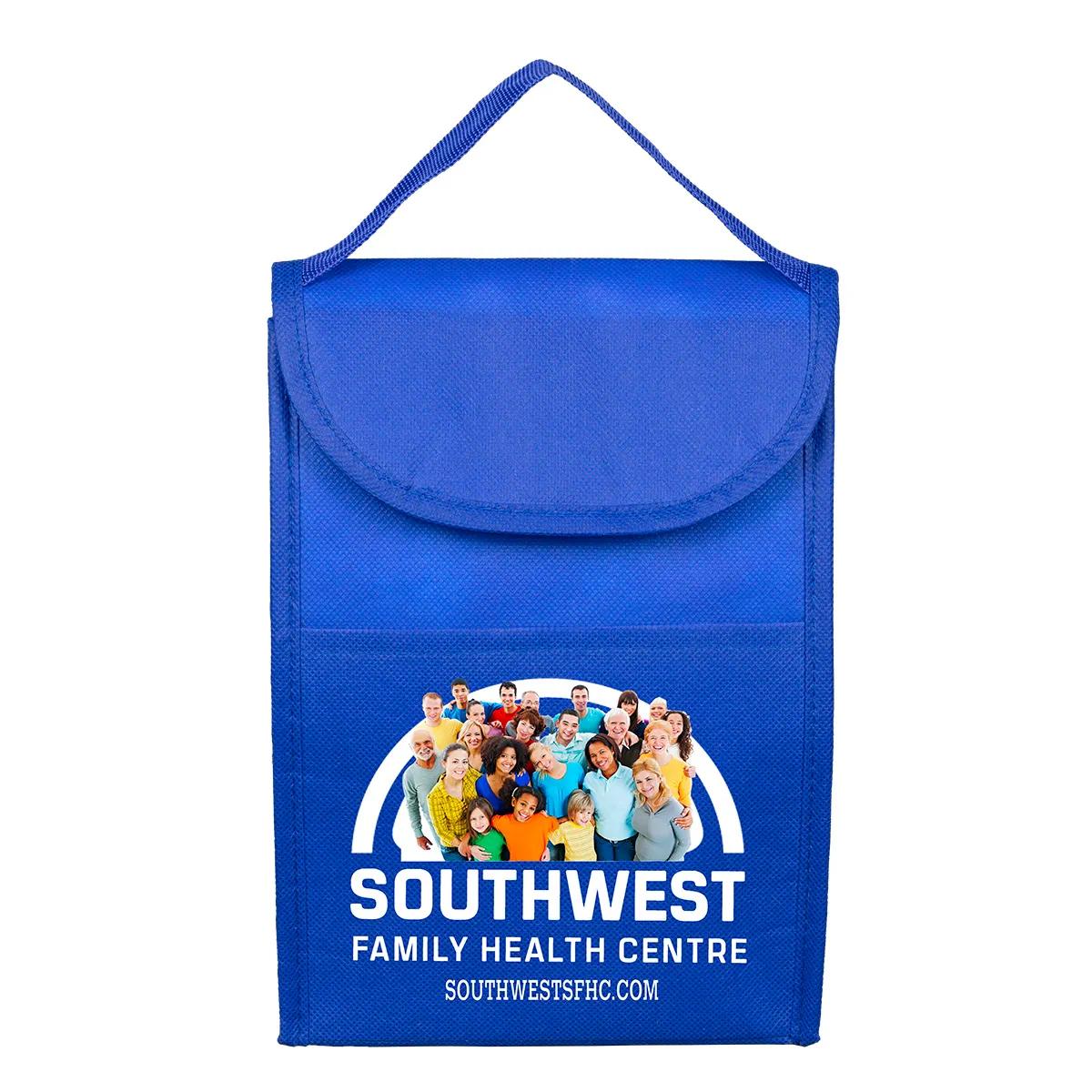 Insulated Lunch Tote Bag Thermo Lined Polypropylene - 8 x 8.5 in - product view 25