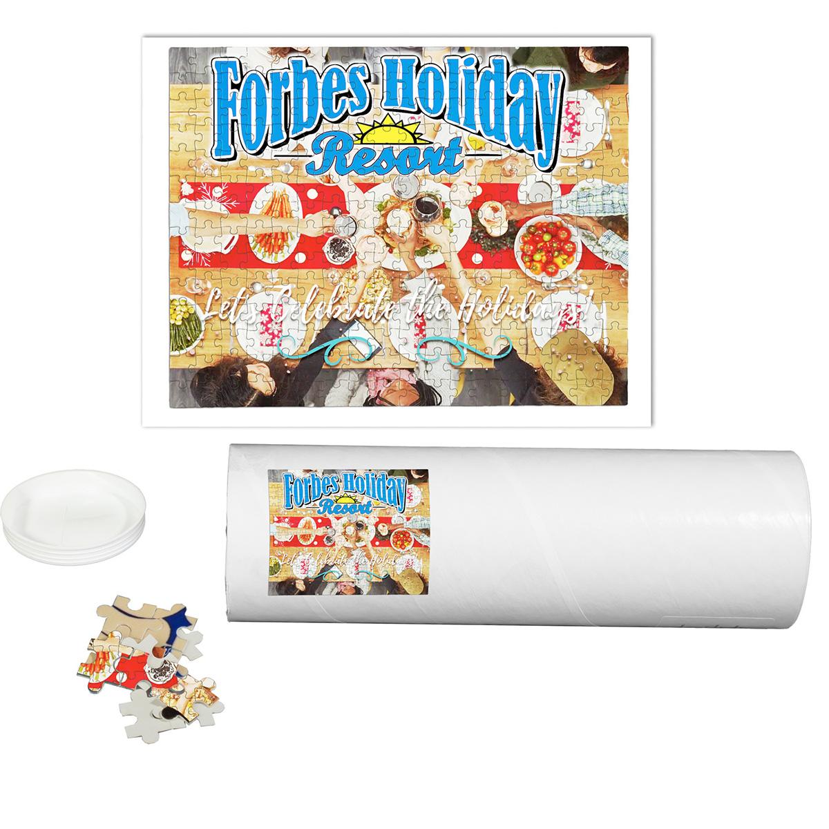 Custom Jigsaw Puzzle 250 Piece Chipboard Glossy - 13.4 x 10.4 in - product view 6