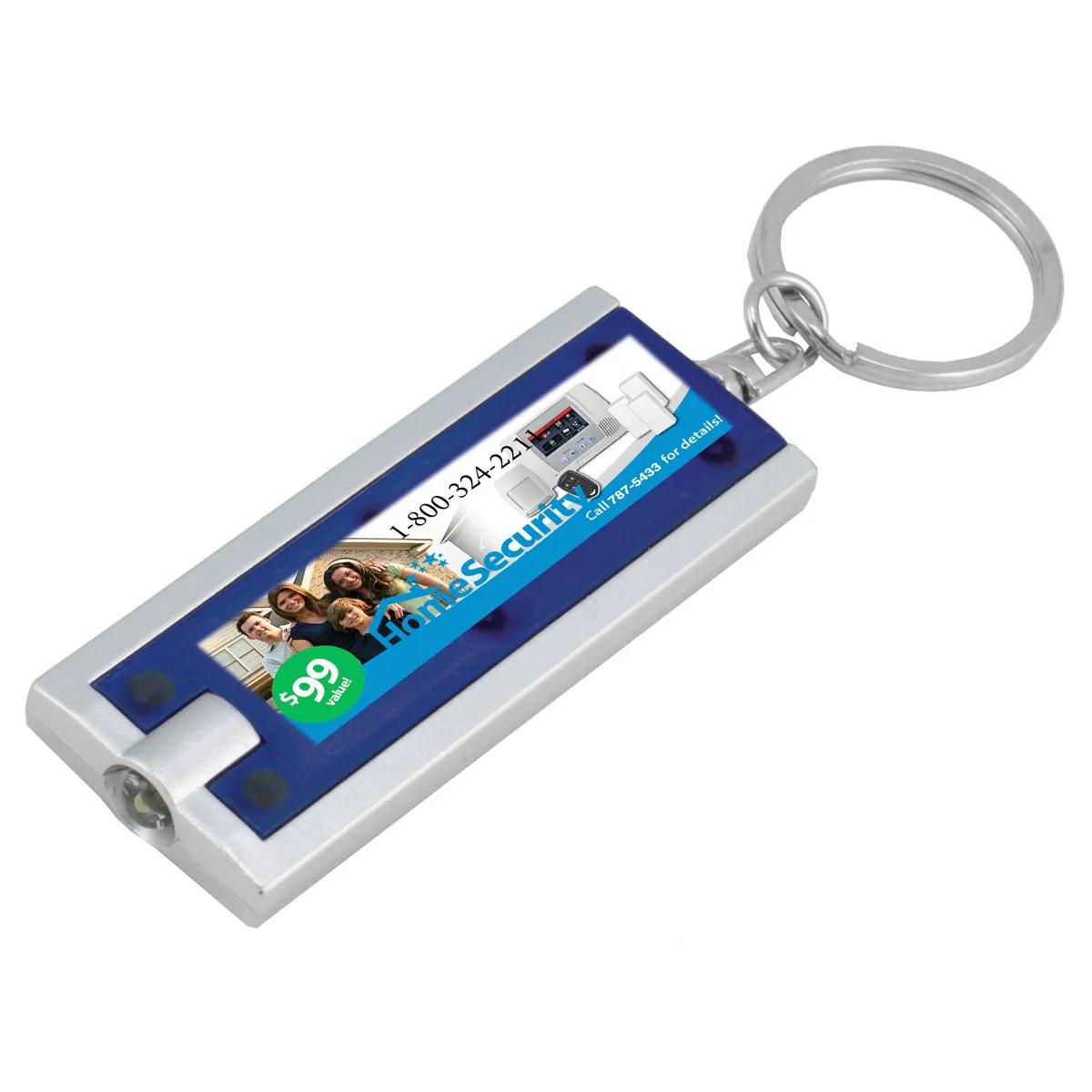 Custom Keychains LED Keylight Full Color ABS Plastic - 2.4 x 1 in - product view 4