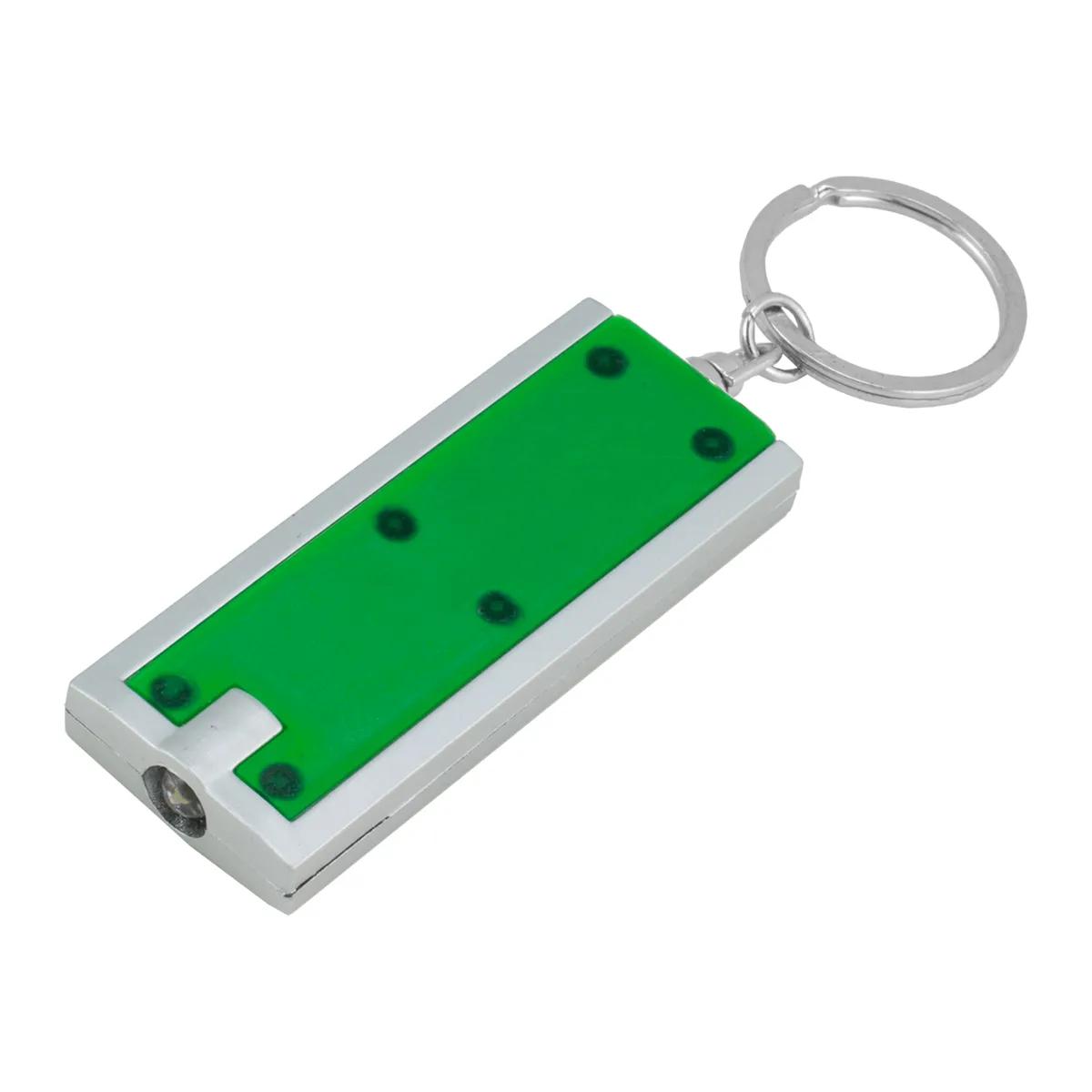 LED Keychain Light Slim Design ABS Plastic White - 2.4 x 1 in - product view 13
