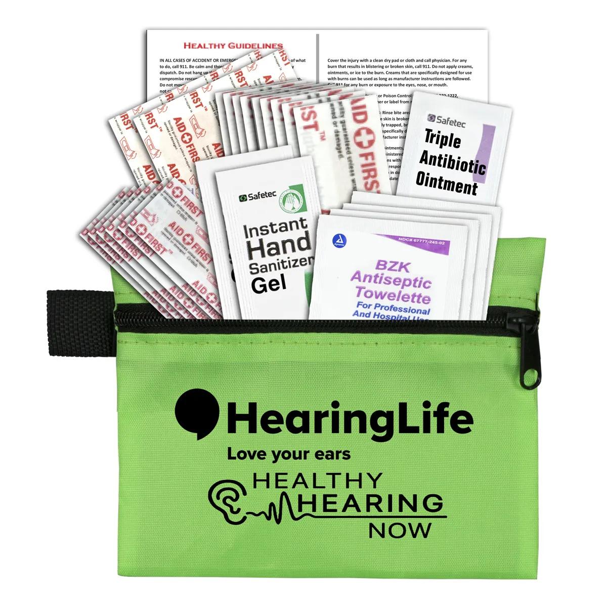 First Aid Kit 26 Piece Zipper Pouch Polyester - 5 x 4.25 in - product view 5