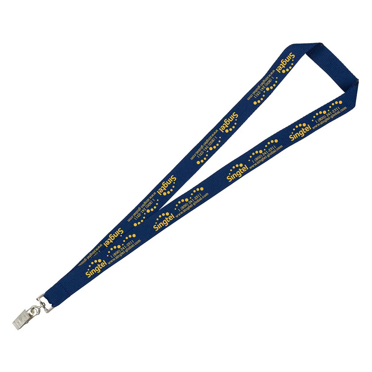 Custom Lanyards Silkscreen Polyester Overseas - 18 x 0.75 in - product view 8