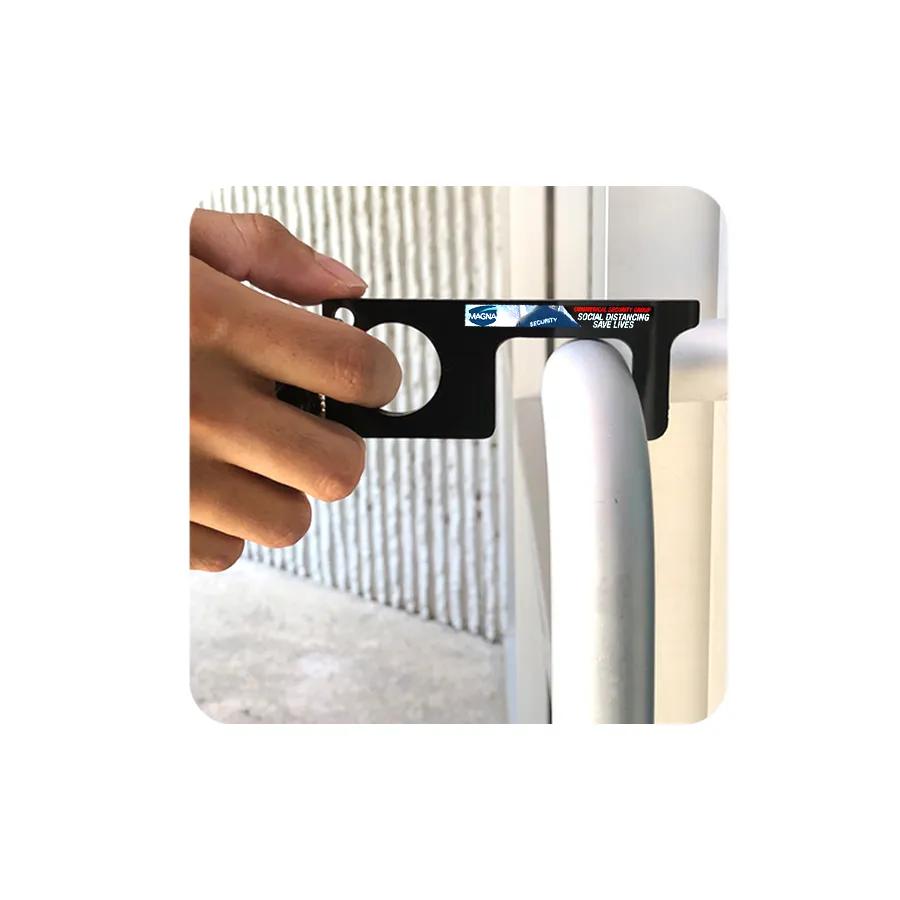 Touchless Sanitary Key Black Acrylic Door Opener - 4 x 1.5 in - product view 19