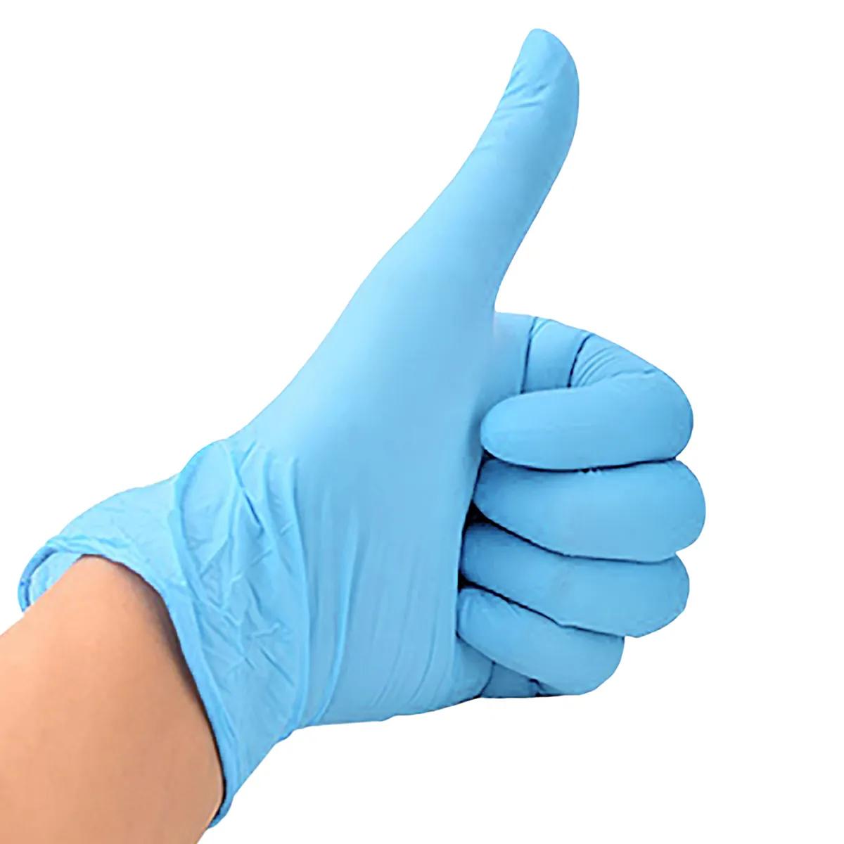 Nitrile Gloves Large Size Latex Free Disposable (100 Pack) - product view 2