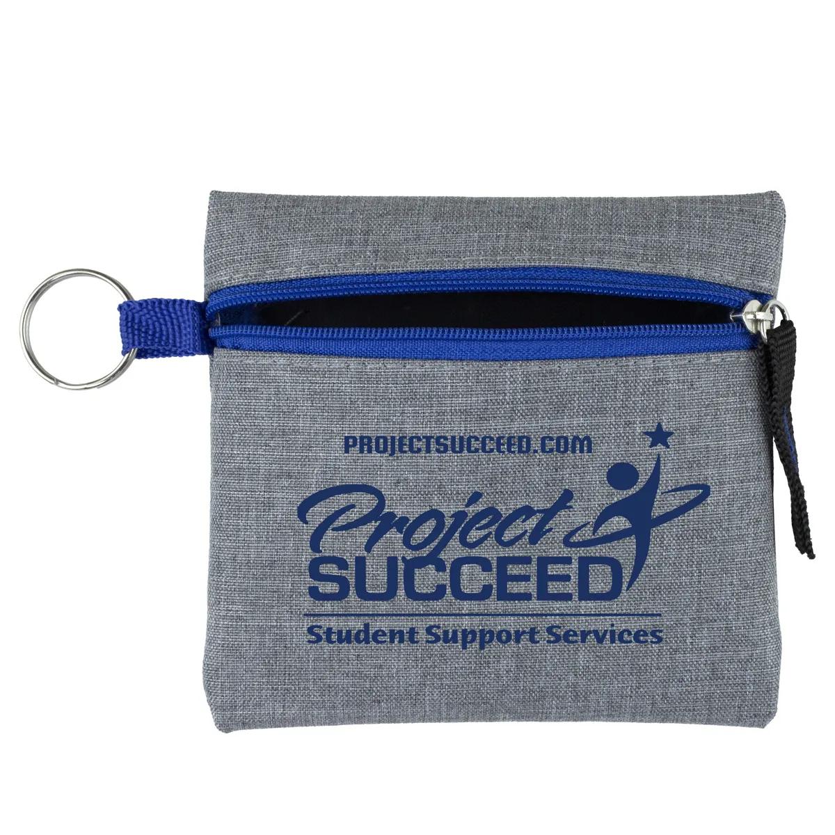 First Aid Kit 18 Piece Heathered Pouch Polyester - 4.5 x 4.5 in - product view 5