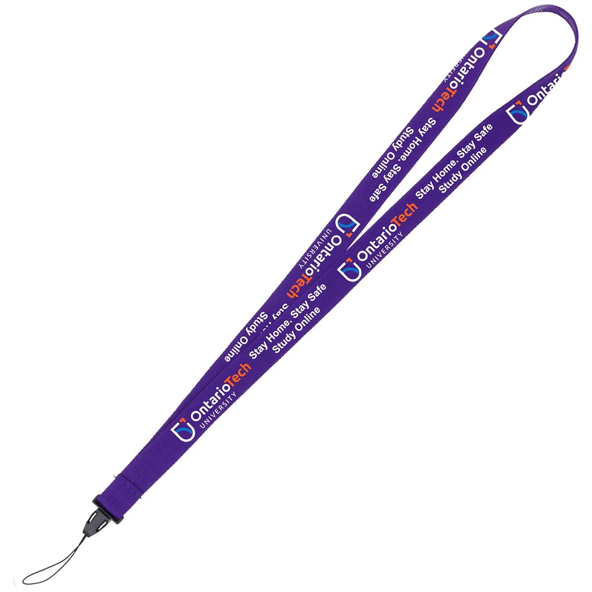 Custom Lanyards Super Soft Polyester Silkscreen - 18 x 0.75 in - product view 10