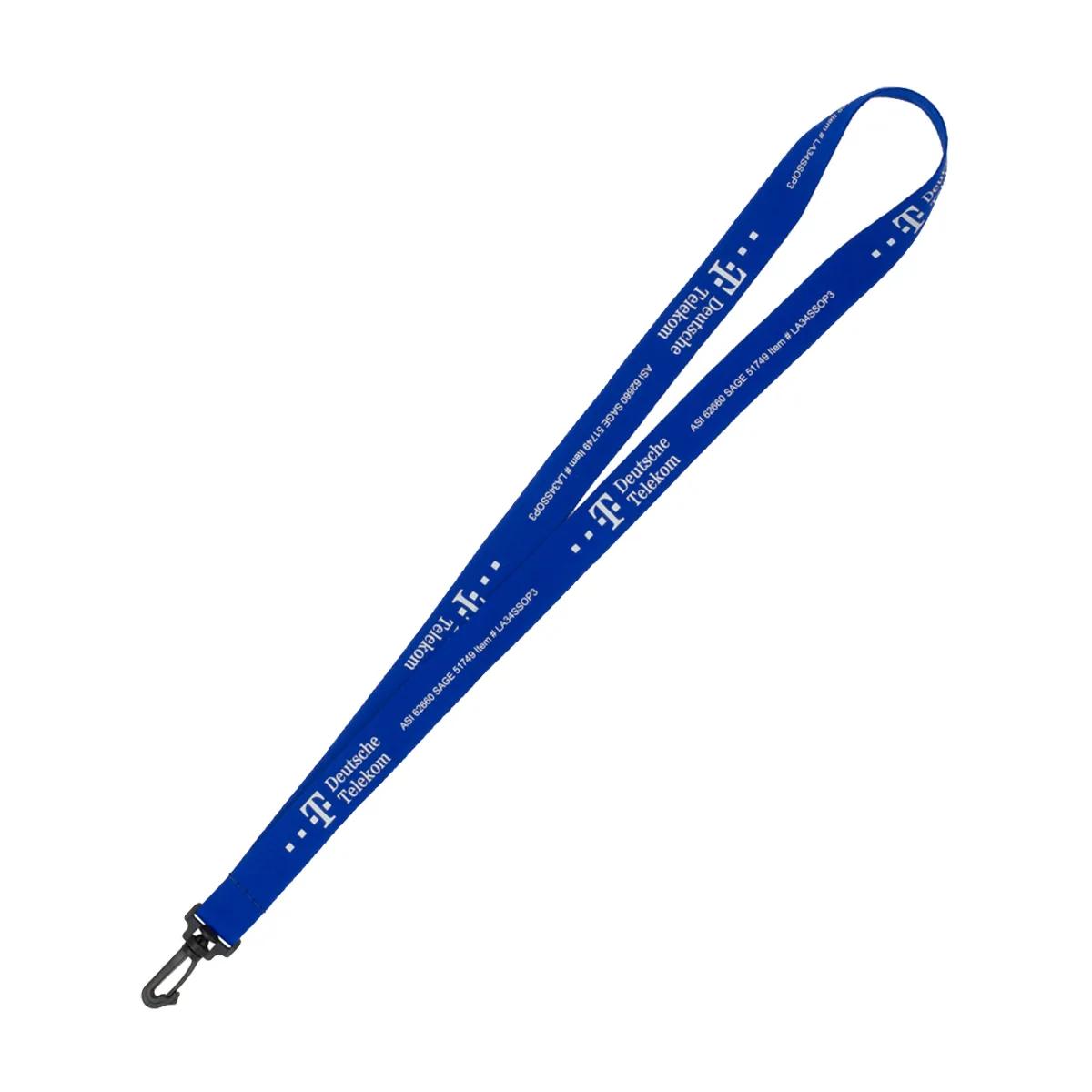 Custom Lanyards Super Soft Polyester Silkscreen - 18 x 0.75 in - product view 15