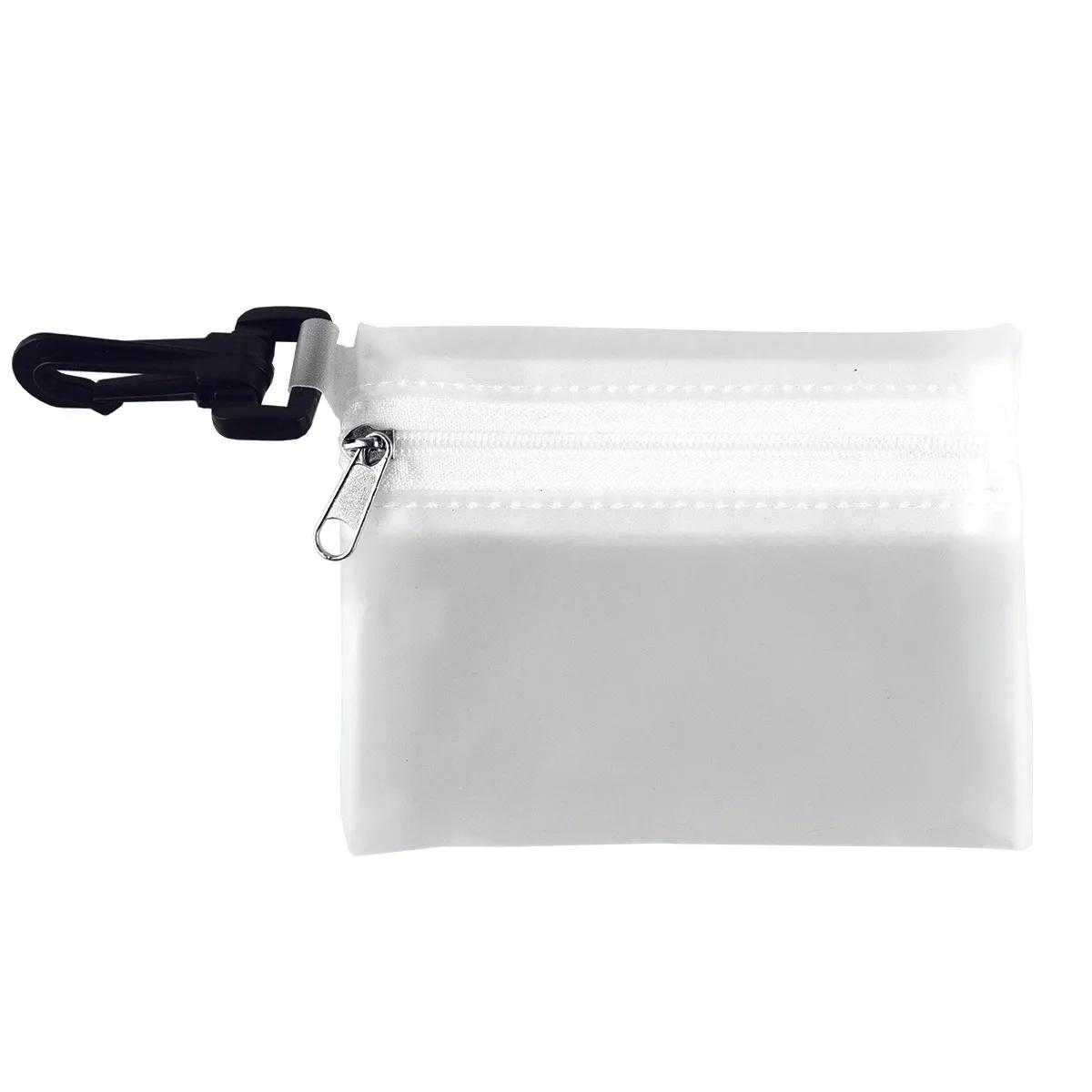 Translucent Storage Pouch Zipper Acrylic Hook - 4.9 x 3.5 in - product view 12