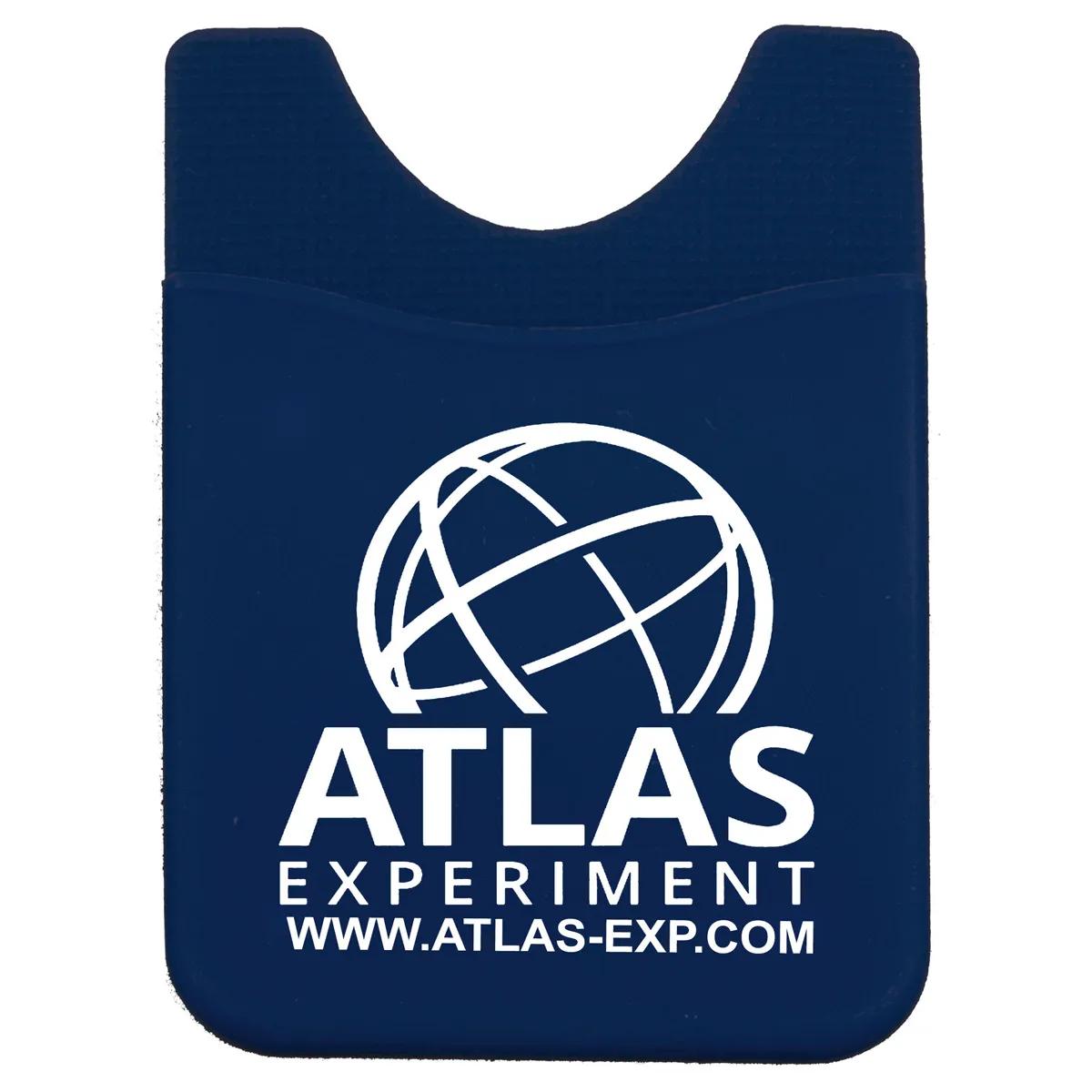 Silicone Phone Wallet Adhesive Card Holder Soft - 2.25 x 3.4 in - product view 7