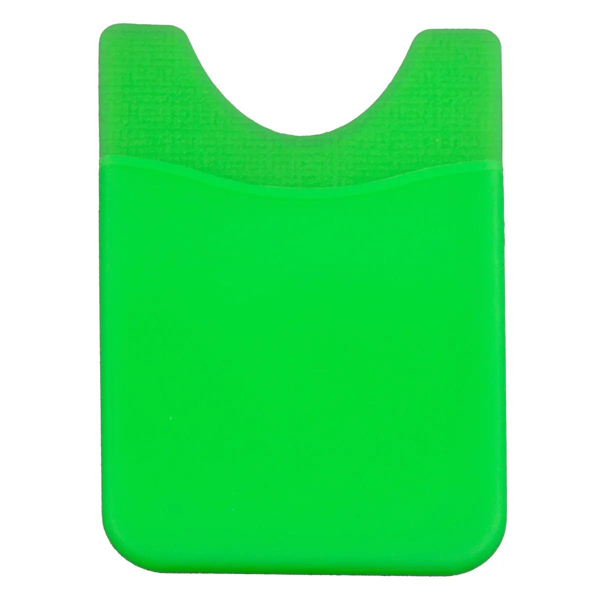 Silicone Phone Wallet Adhesive Card Holder Soft - 2.25 x 3.4 in - product view 16