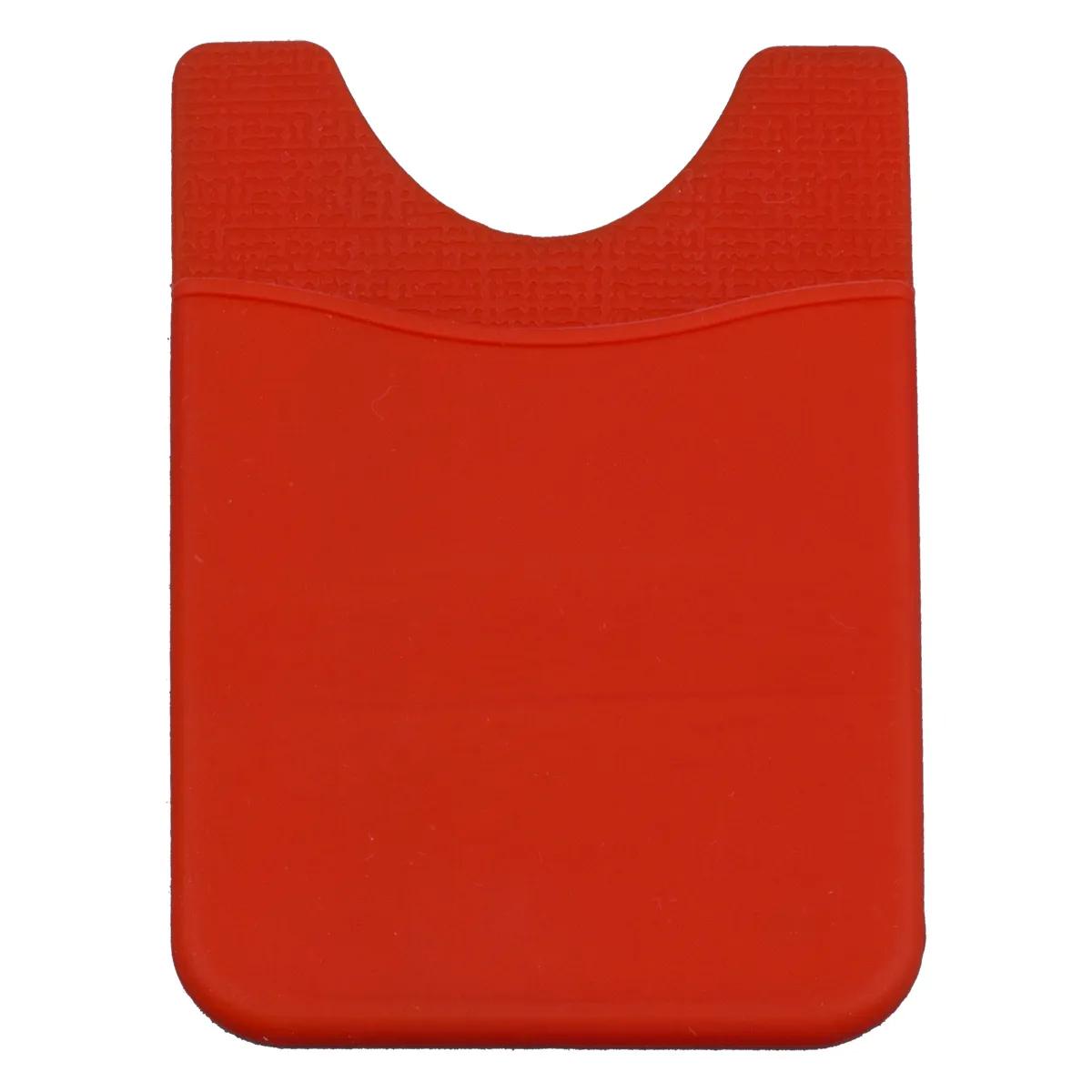 Silicone Phone Wallet Adhesive Card Holder Soft - 2.25 x 3.4 in - product view 17