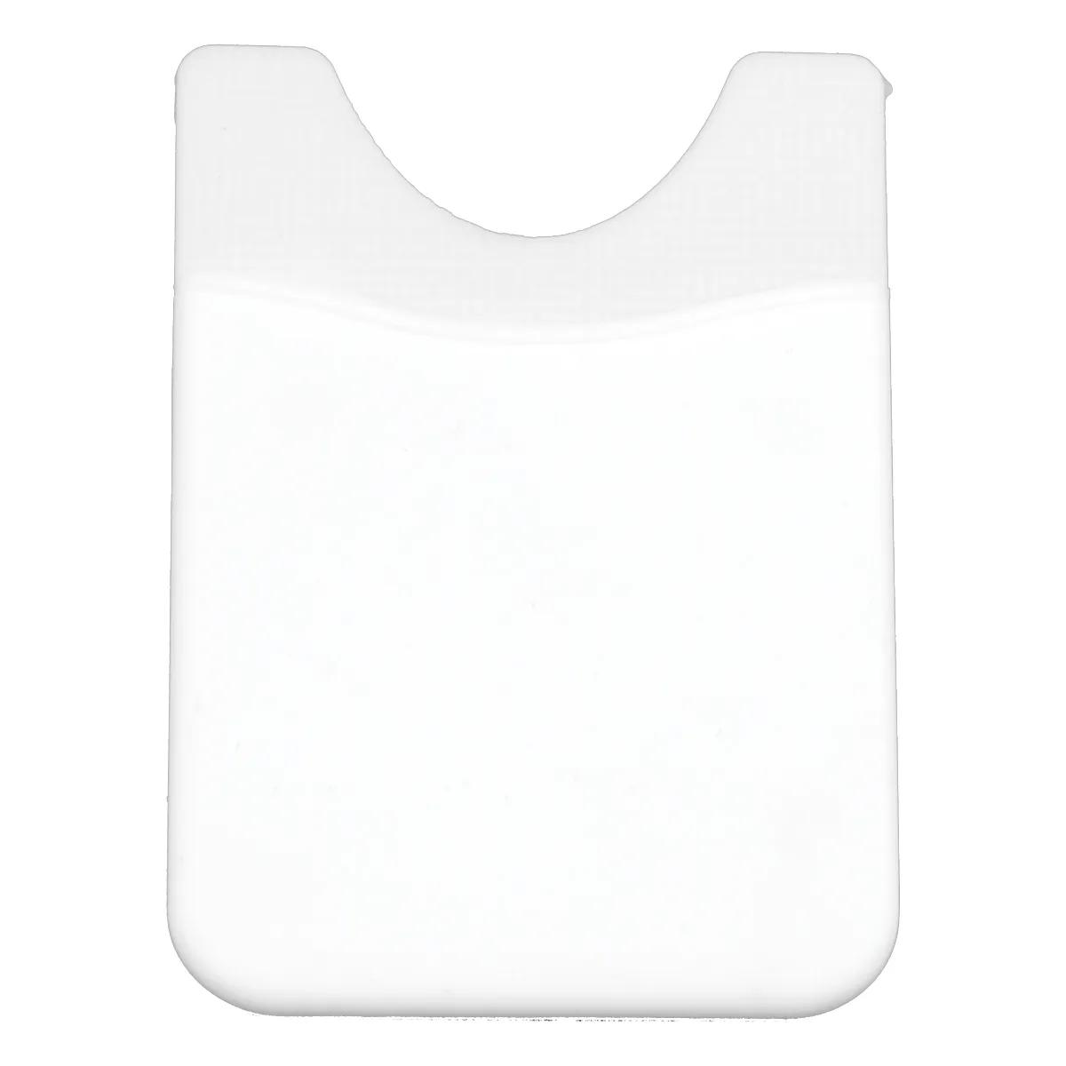 Silicone Phone Wallet Adhesive Card Holder Soft - 2.25 x 3.4 in - product view 18
