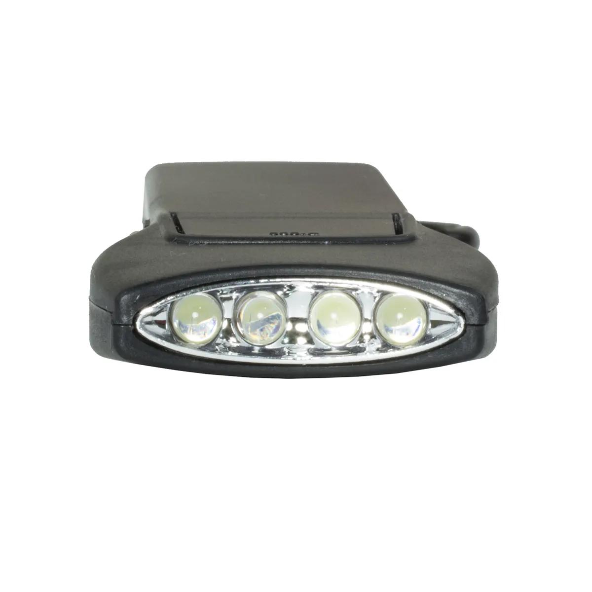 LED Keychain Light 4 LED Carabiner ABS Plastic - 3.6 x 1.5 in - product view 16