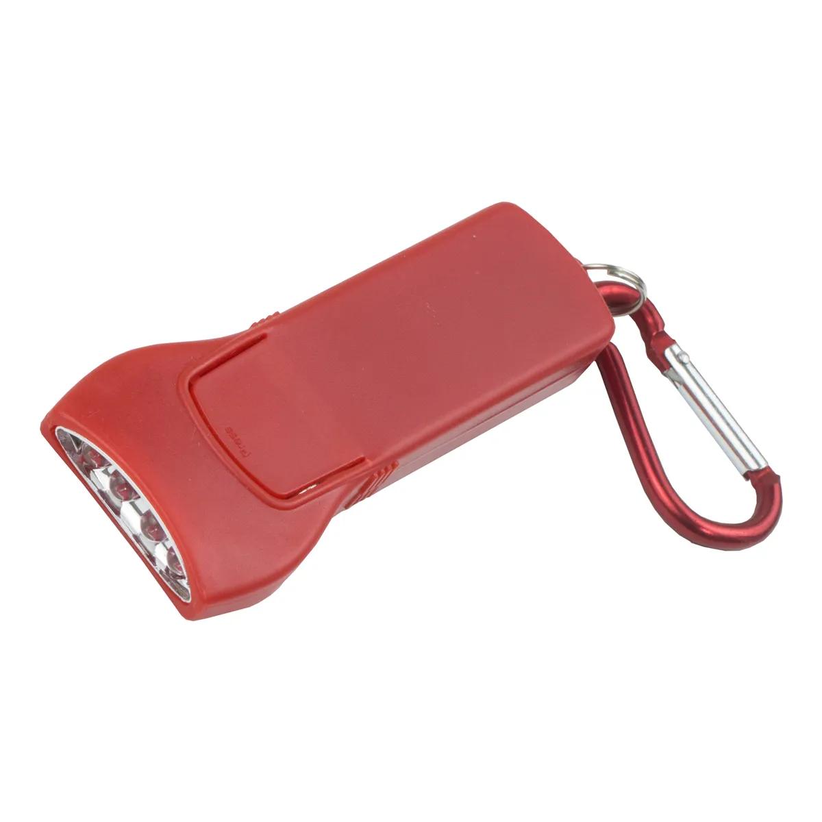 Custom Keychains LED Flashlight Carabiner Clip - 3.6 x 1.5 in - product view 6