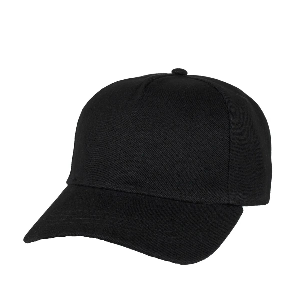 Custom Baseball Caps 5-Panel Structured Polyester (One Size) - product view 2
