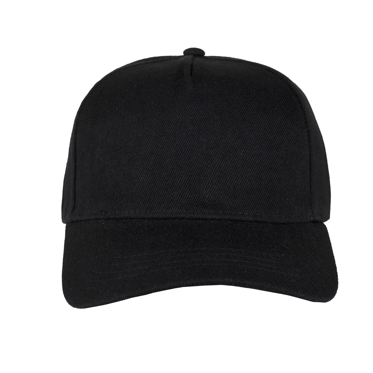 Custom Baseball Caps 5-Panel Structured Polyester (One Size) - product view 5