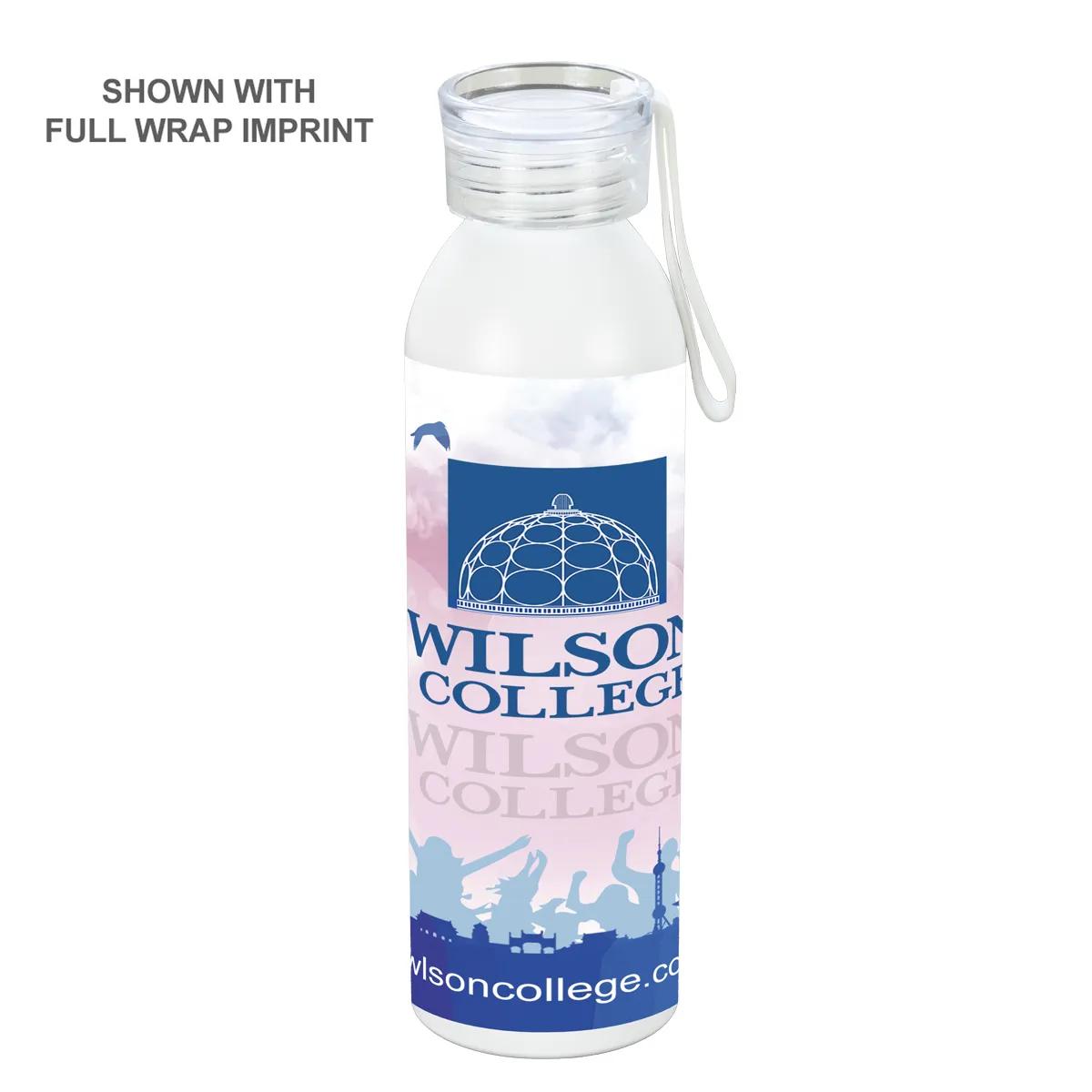 Water Bottles Recycled Aluminum Carry Strap Lid - 22 oz - product view 4