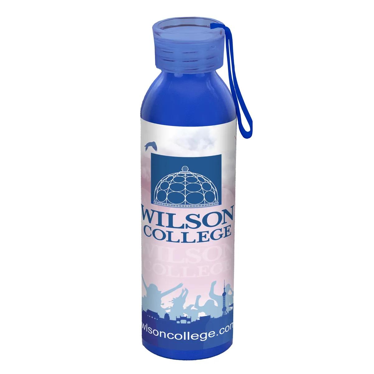 Water Bottles Recycled Aluminum Carry Strap Lid - 22 oz - product view 6