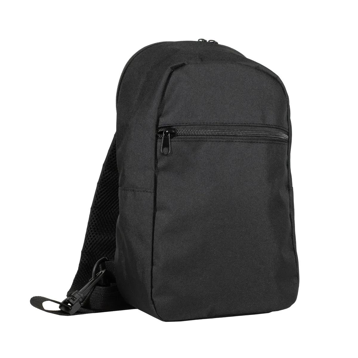 Sling Backpack Recycled RPET Cross-Body Mesh Strap - 7 x 11.5 in - product view 10