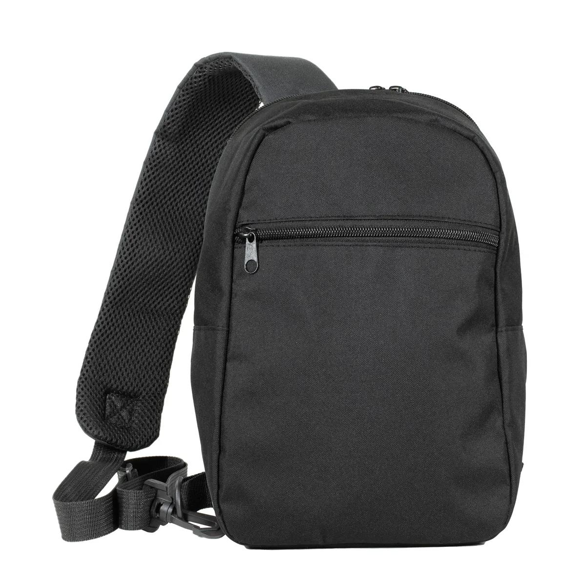 Sling Backpack Recycled RPET Cross-Body Mesh Strap - 7 x 11.5 in - product view 12