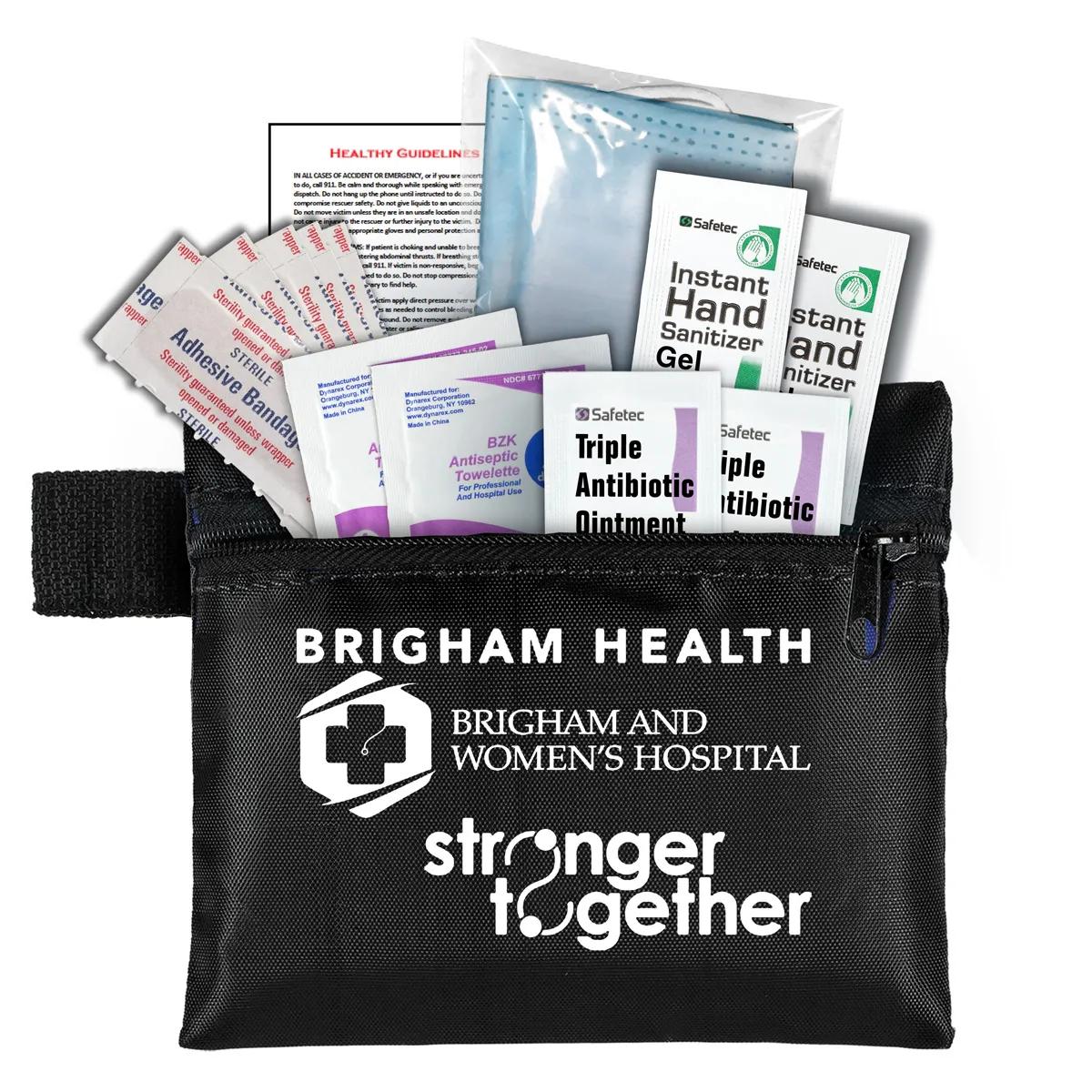 First Aid Kit 13-Piece Protection Pack Zipper Pouch - 5 x 4.25 in - product view 5