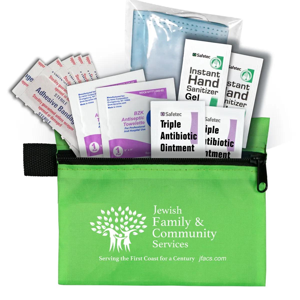 First Aid Kit 13-Piece Protection Pack Zipper Pouch - 5 x 4.25 in - product view 6