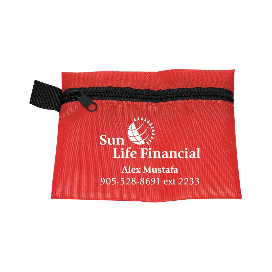 First Aid Kit 13-Piece Protection Pack Zipper Pouch - 5 x 4.25 in - product view 9