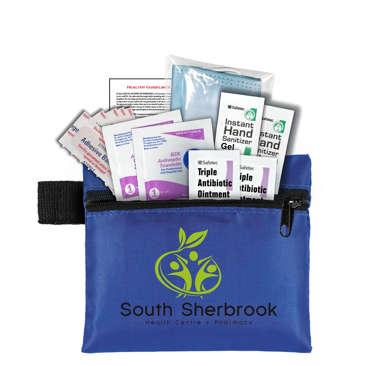 First Aid Kit 13-Piece Protection Pack Zipper Pouch - 5 x 4.25 in - product view 16