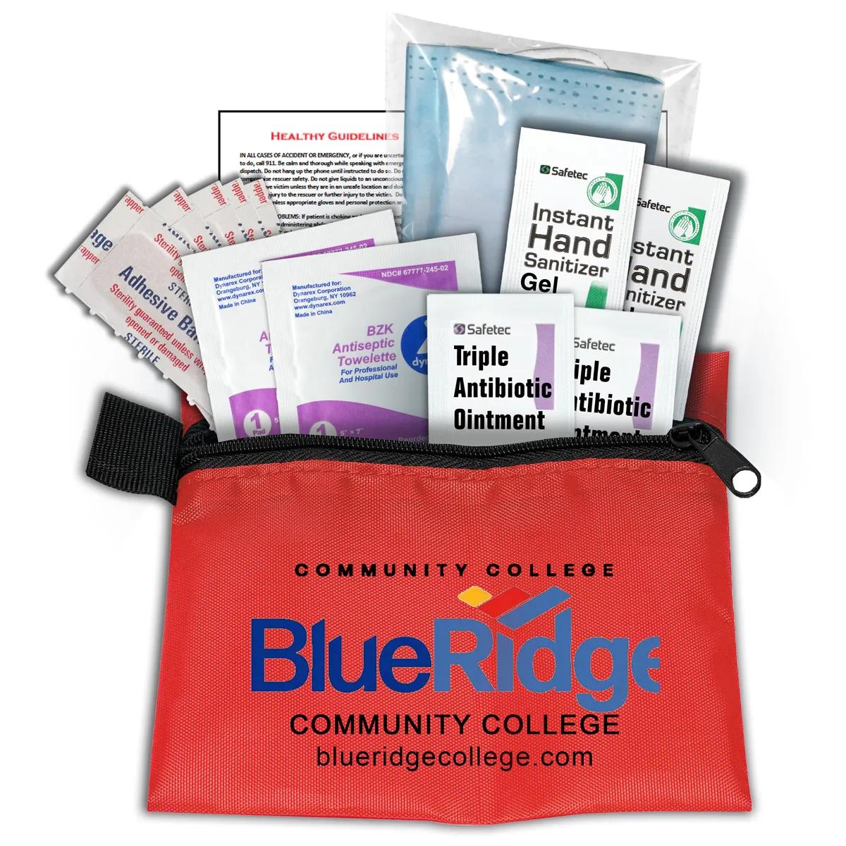 First Aid Kit 13-Piece Protection Pack Zipper Pouch - 5 x 4.25 in - product view 21