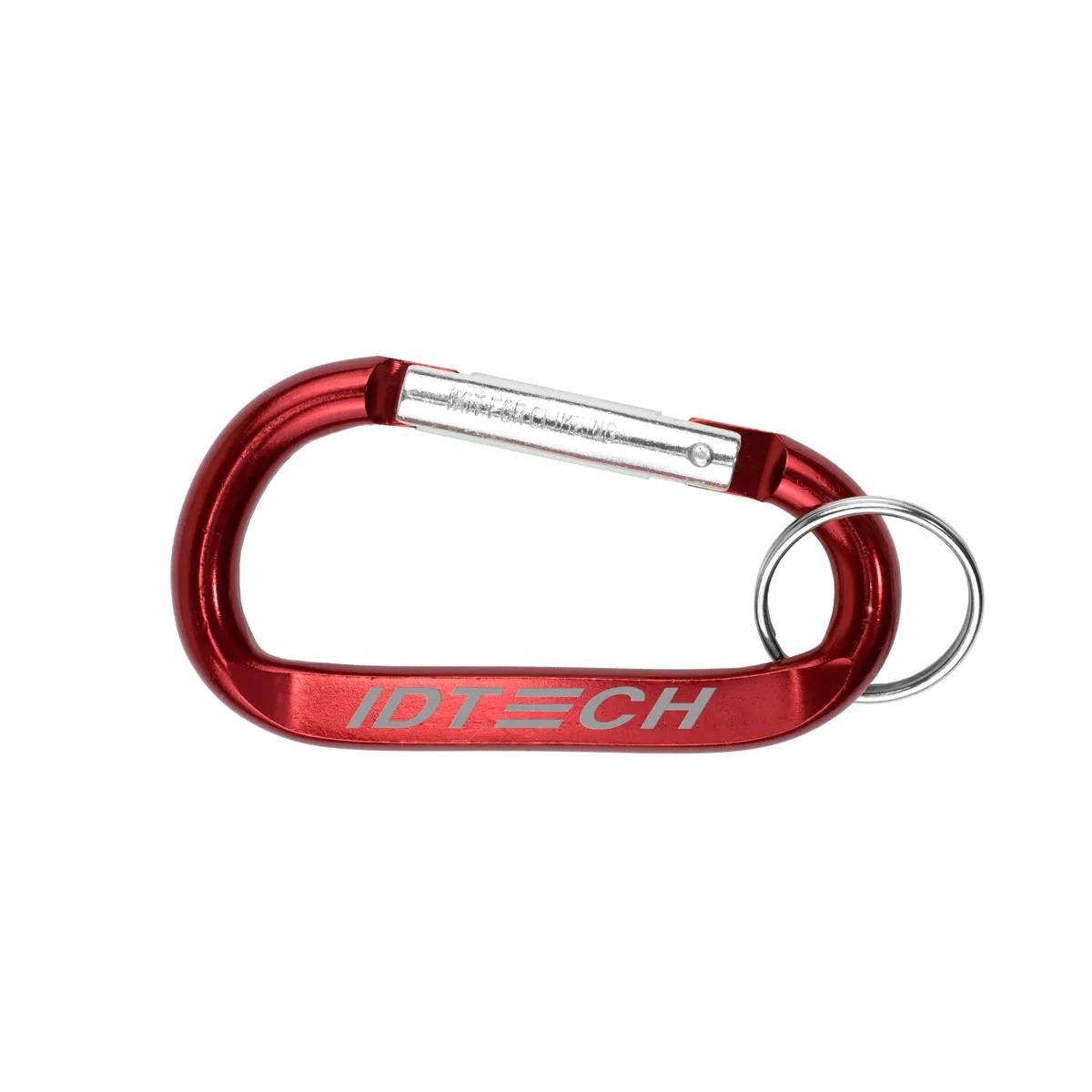 Large Aluminum Carabiner Keychain Split Ring - 3.1 x 1.7 in - product view 10