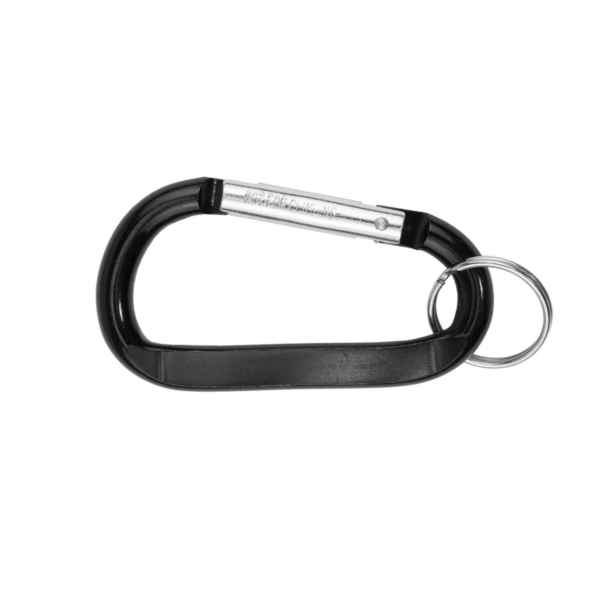 Large Aluminum Carabiner Keychain Split Ring - 3.1 x 1.7 in - product view 11