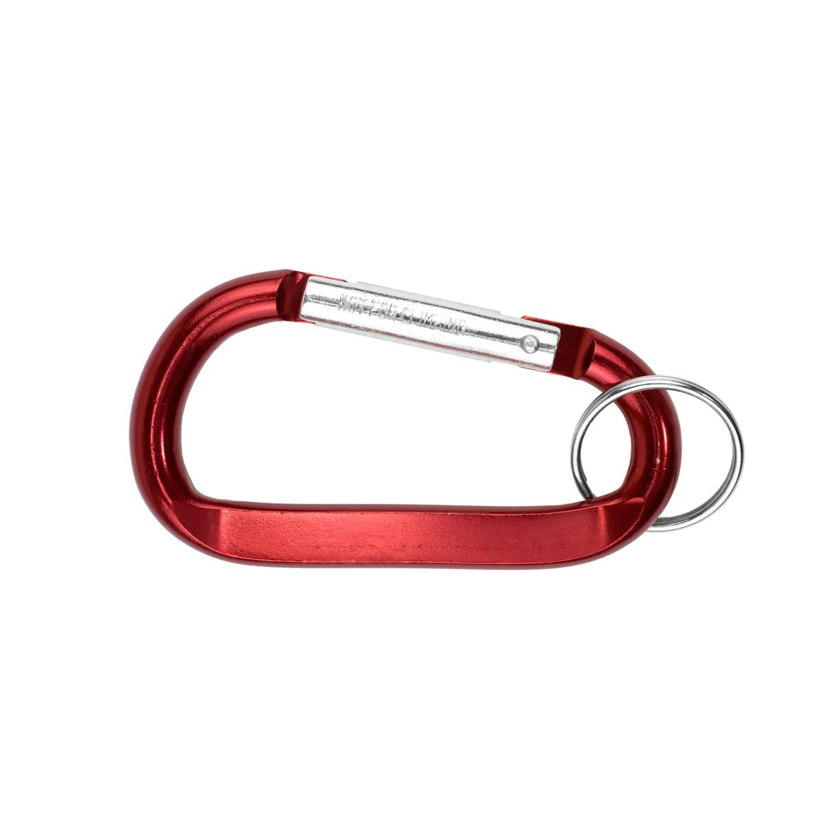 Large Aluminum Carabiner Keychain Split Ring - 3.1 x 1.7 in - product view 13