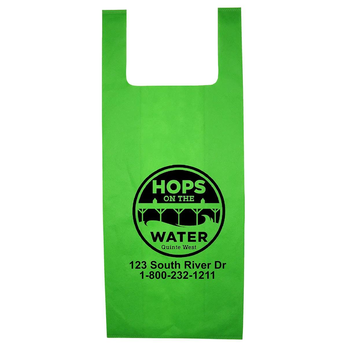 T-Shirt Style Grocery Tote Bag Lightweight - 12 x 22.5 in - product view 5