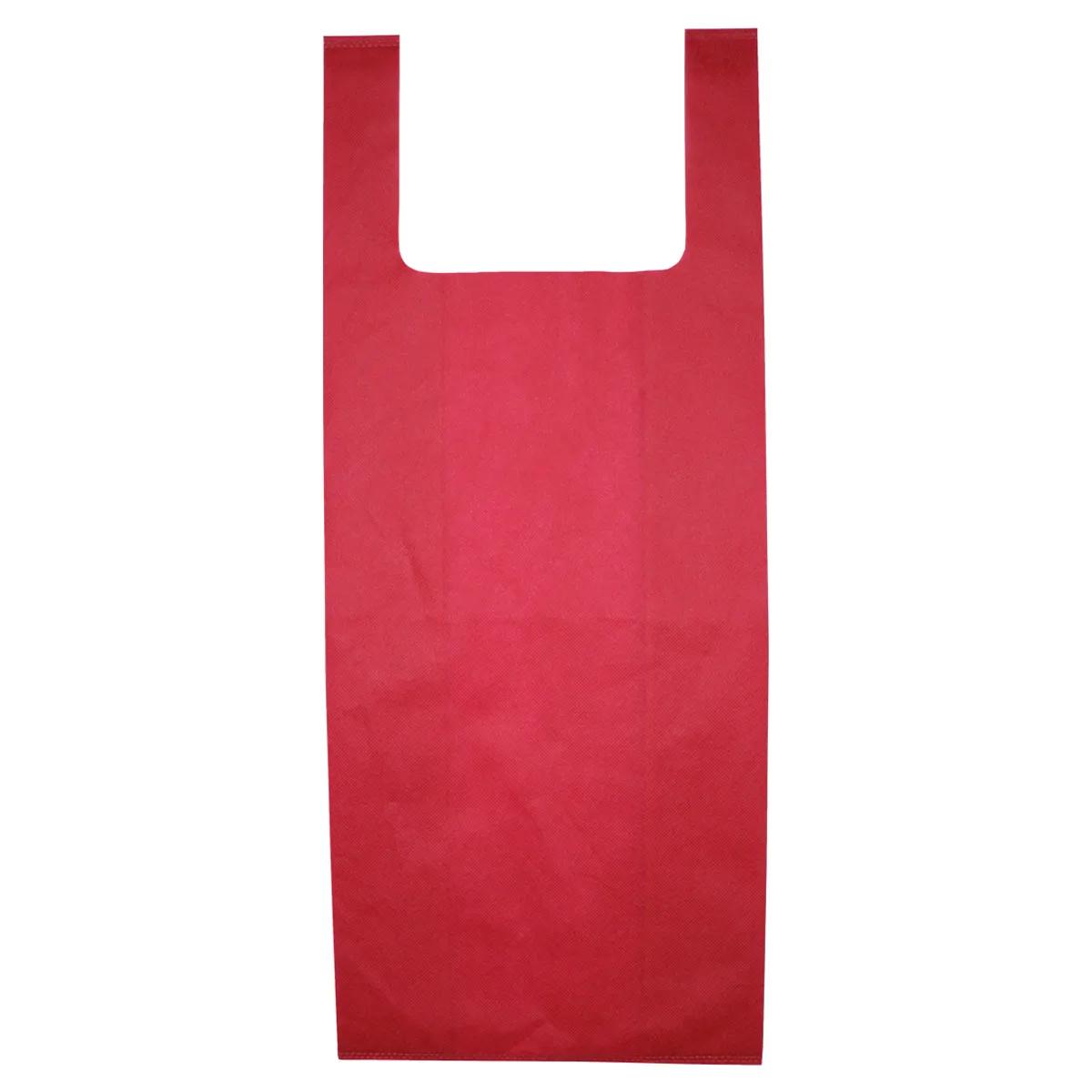 T-Shirt Style Grocery Tote Bag Lightweight - 12 x 22.5 in - product view 12